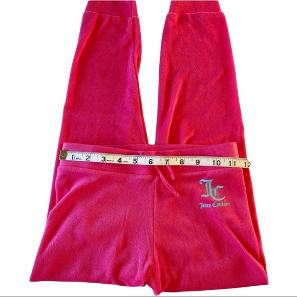 Juicy Couture Shocking Pink MT Zuma Pants Girl’s Soft Jogger Pants Various NWT - Picture 9 of 14